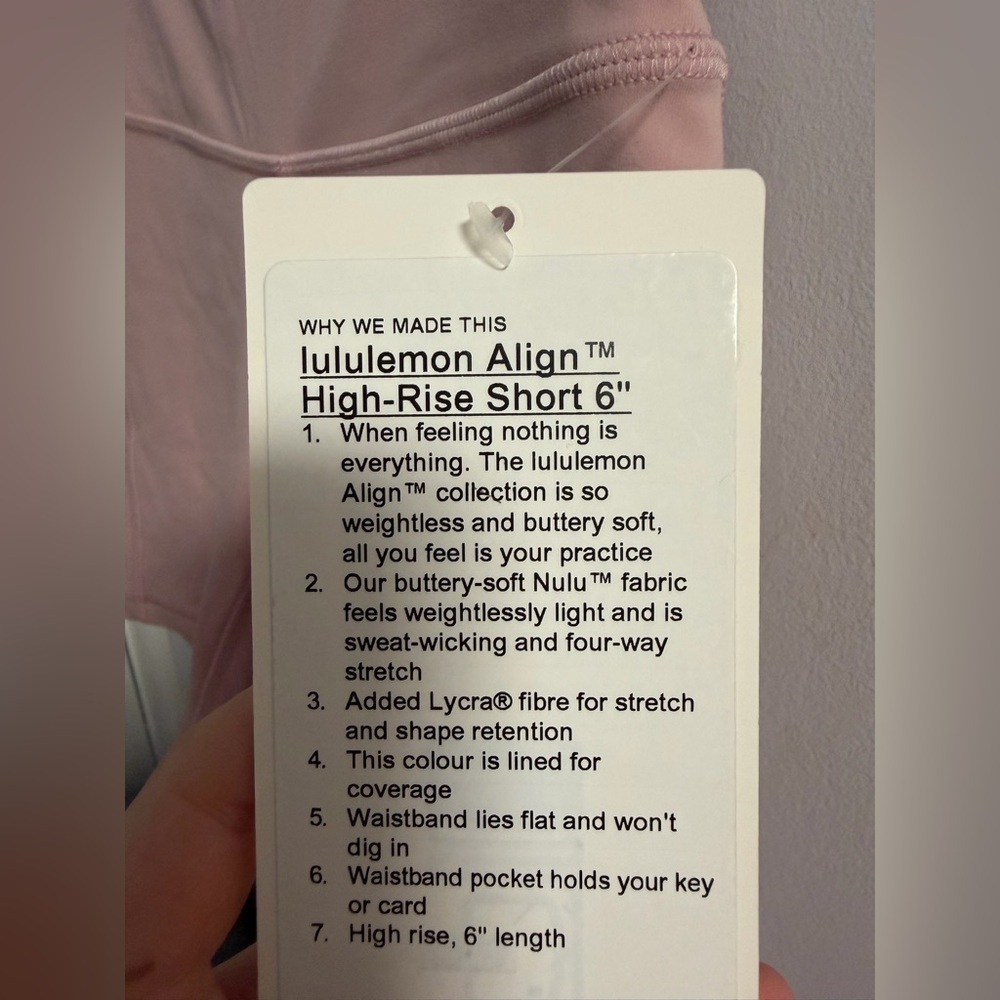 lululemon Align High-Rise Short 6" - Picture 2 of 4